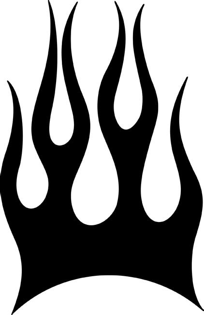 Free Flame Stencils Printable Download Free Flame Stencils Printable