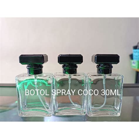 Jual Botol Parfum Spray Kaca Drat Coco Ml Shopee Indonesia