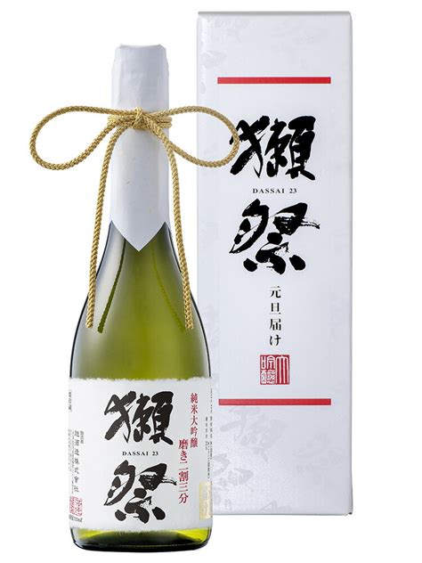 楽天市場獺祭 だっさい 純米大吟醸 磨き 二割三分 無濾過生原酒 元旦届け 720ml 化粧箱付き 要冷蔵 日本酒 地酒 山口 23