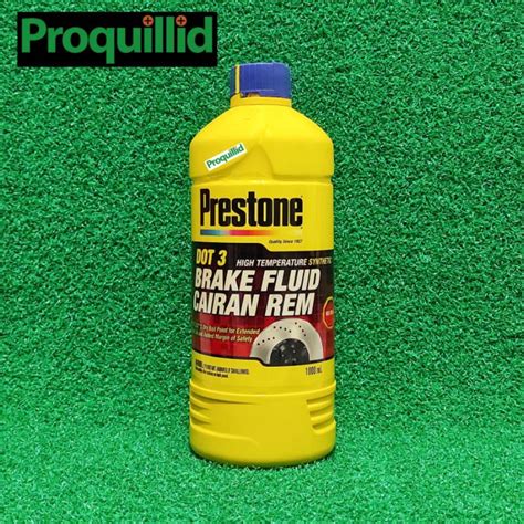 Jual Prestone Brake Fluid Dot Ml L High Temperature Synthetic