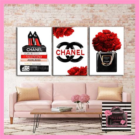 Fashion Wall Art Fashion Set Print Painting On Canvas Fashion