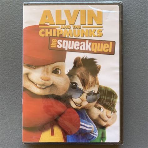 Alvin And The Chipmunks The Squeakquel Dvd 2009 Widescreen New And