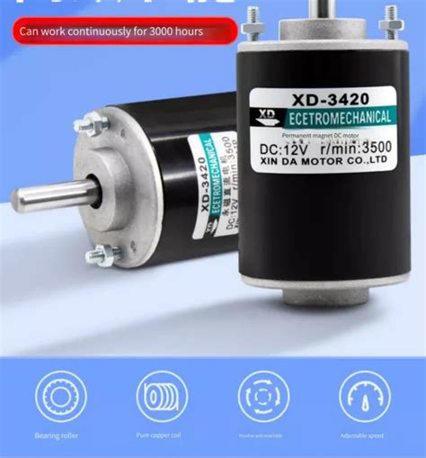 Gleichstrommotor Magnet Permanent Dc Motor Generator 30w 12v 3500rpm Xd