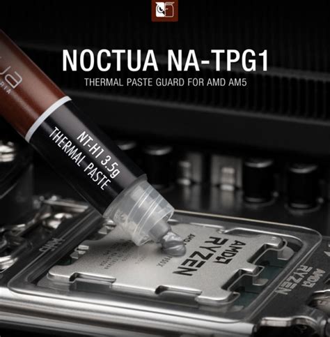 Noctua Intros NA-TPG1, A Thermal Paste Guard For AMD Ryzen AM5 CPUs