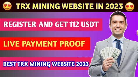 New Trx Mining Website Trx Mining Site New Usdt Mining Website