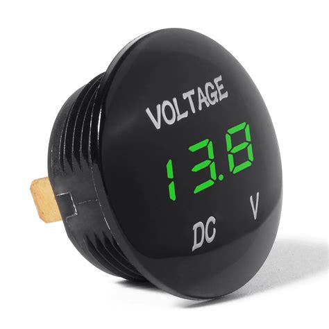 Universal Digital Display Voltmeter Waterproof Voltage Meter Led