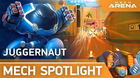 Mech Arena Mech Spotlight Juggernaut YouTube