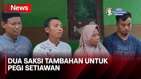 Dua Saksi Tambahan Untuk Pegi Setiawan INews Malam 02 06 YouTube