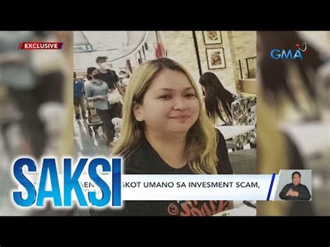 Babaeng Sangkot Umano Sa Investment Scam Inireklamo Videos Gma