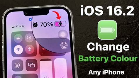 Ios How To Change Battery Icon Colour In Any Iphone Iphone