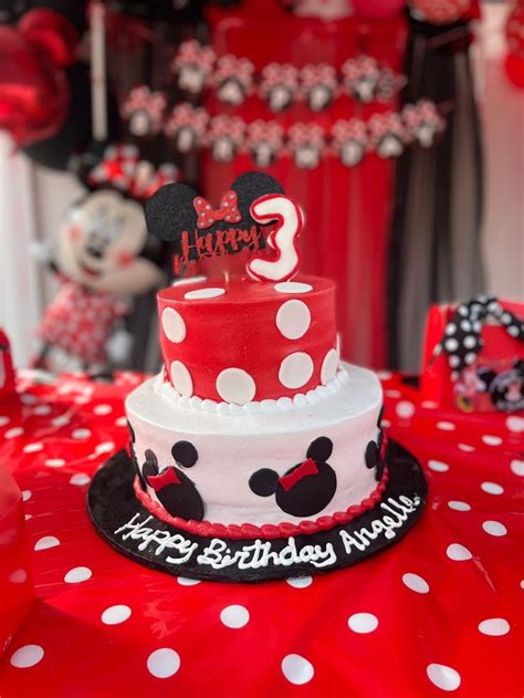 Minnie Mouse Birthday Party Idea Minnie Mouse Birthday Party 3rd