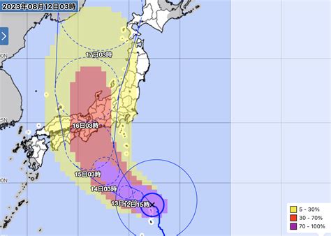 【台風進路】気象庁による台風7号の進路予想、警報級の大雨が予想される15日頃の情報 話題のニュー速まとめちゃんねる