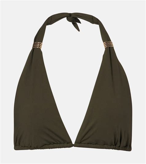 Grenada Bikini Top In Green Melissa Odabash Mytheresa