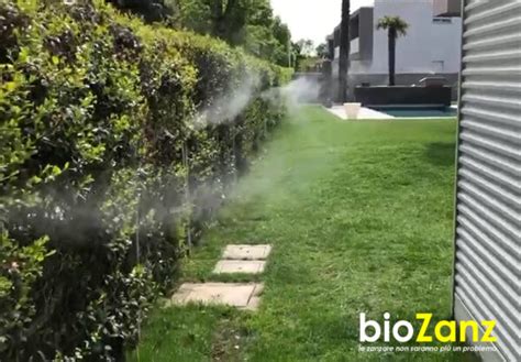 Installazione Impianto Antizanzare Per Casa E Giardini Biozanz