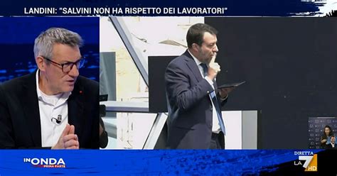 Scioperi Landini Risponde A Salvini Non Ha Mai Lavorato In Vita