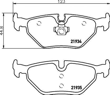 TEXTAR Rear Axle BRAKE PADS SET For MG MG ZT T 2 0 CDTi 2002 2005 EBay