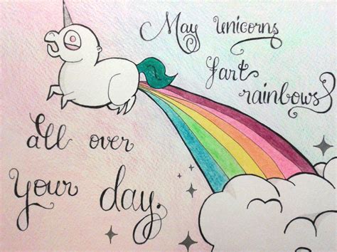 Rainbow Farting Unicorn by MonaPamela on DeviantArt