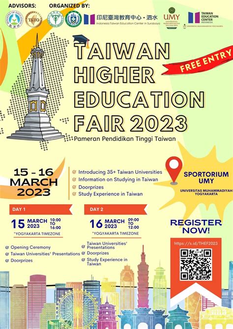 Taiwan Higher Education Fair 2023 Yogyakarta Taiwan Education