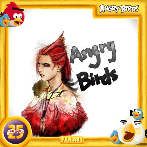 Red Angrybird In Human Form Hes So Hot Credit To The Owner Source Angry Birds Facebook