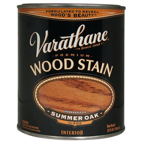 Varathane 211689h Quart Summer Oak Premium Wood Stain