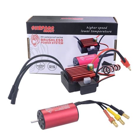 Surpass Hobby Kk Waterproof Brushless Motor A Esc For