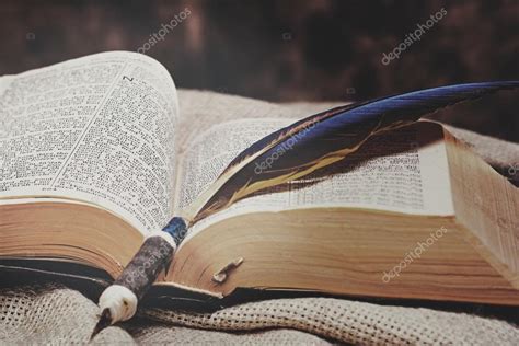 opened holy bible stock photo  tolokonov