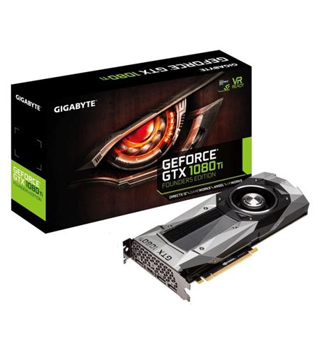 Gigabyte Nvidia Gtx 1080 Ti Founders Edition 11gb Gddr5x Graphics Card