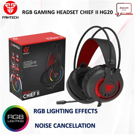 Jual Fantech Chief Ii Hg20 Rgb Gaming Headset Sakura Lite Chief Edition