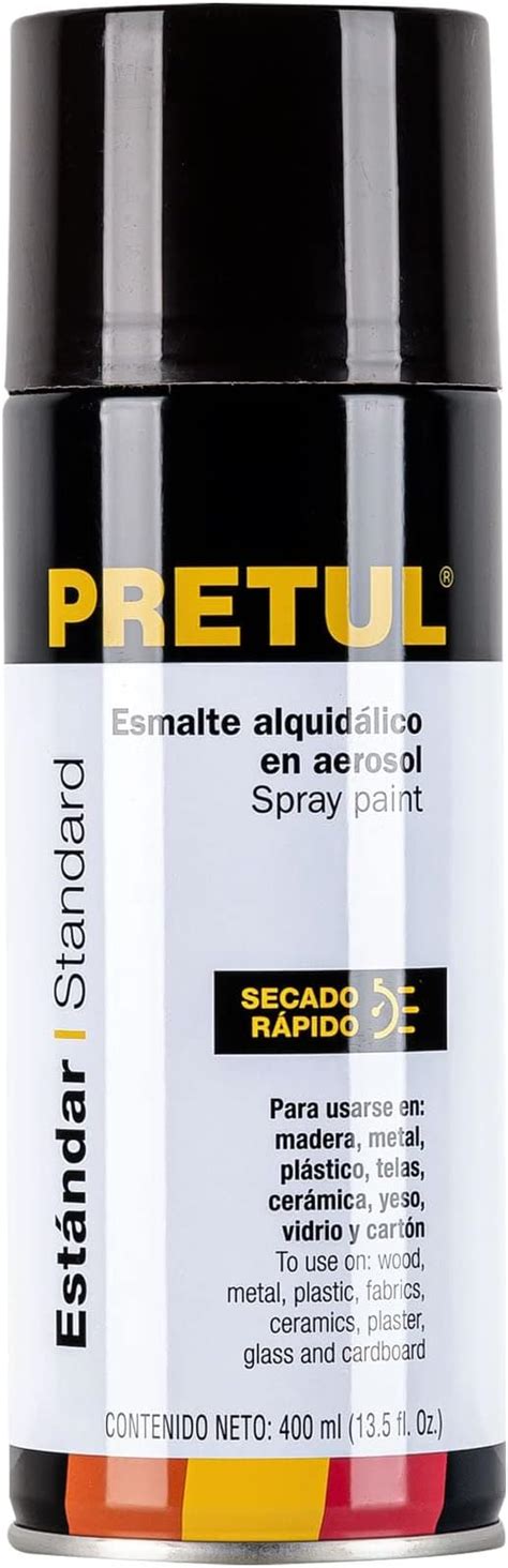 Pretul Pa Nb P Pintura En Aerosol Negro Brillante Amazon Mx