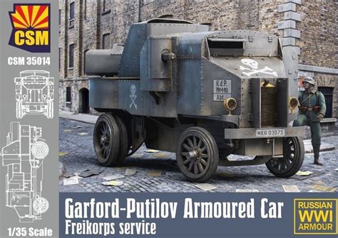 Copper State Models Garford Putilov Armoured Car Armorama