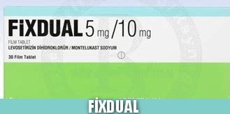 Fixdual 5 mg 10 mg Nedir Ne İşe Yarar Yan Etkileri Kullanım Şekli