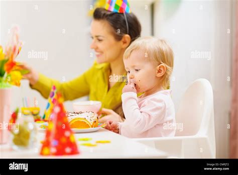 Babies first birthday party Stock Photo - Alamy