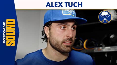 Alex Tuch Postgame at LAK | Buffalo Sabres