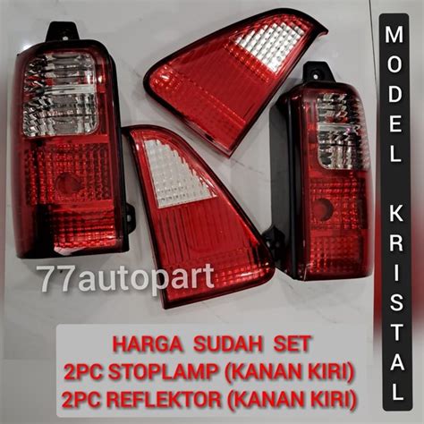 Jual Stoplamp Plus Reflektor Set Kijang Kapsul 2003 2004 Model Kristal