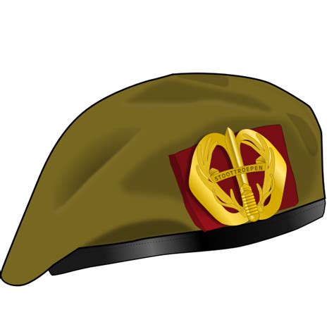 Military Beret Free Svg