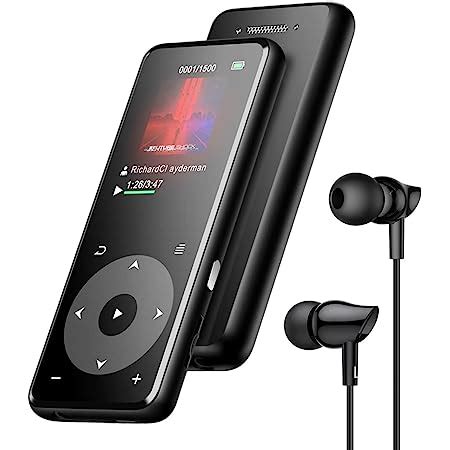 AGPTEK Mp3 Classique 8Go Ultra Longue Autonomie jusqu à 70 Heures de