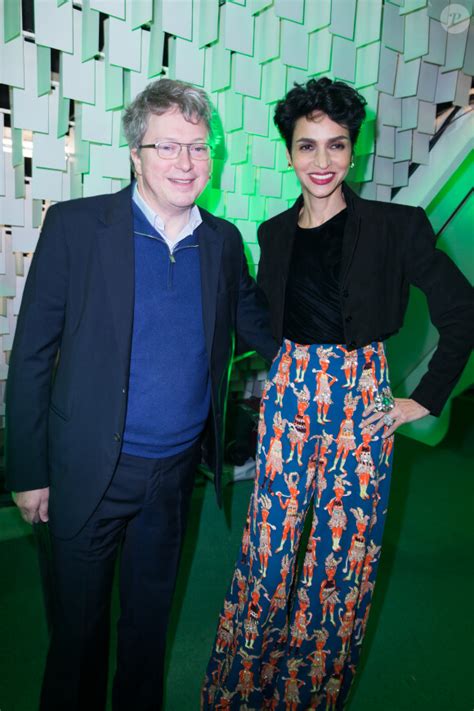 Photo Farida Khelfa et son mari Henri Seydoux People au défilé de