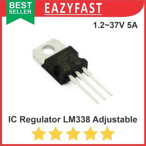 Jual Ic Regulator Lm Adjustable Variable Voltage A Lm T Lm T