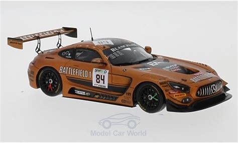 Miniature Mercedes AMG GT 1 43 Spark 3 No 84 HTP Motorsport 24h Spa