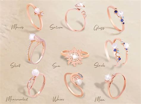 Koleksi Cincin Emas Bertahtakan Mutiara Dari The Caribbea Mana Cincin