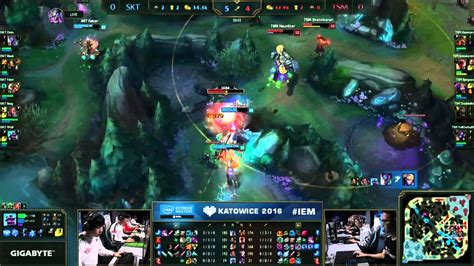 SKT Vs TSM Game 1 Highlights Semi Final IEM Katowice 2016 World