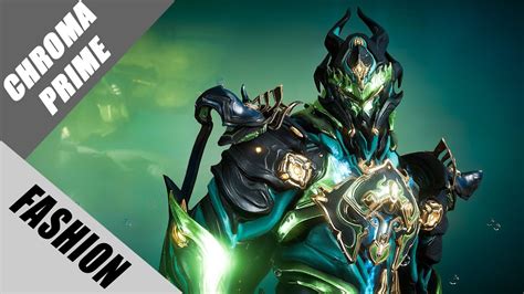 Warframe Fashion Frame Chroma Prime Aquatic Mauler Youtube