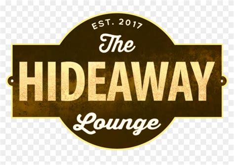 hideaway lounge logo signage clipart  pikpng