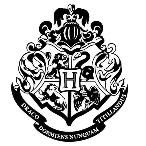 Hogwarts Crest Decal Etsy Harry Potter Tattoos Hogwarts Crest