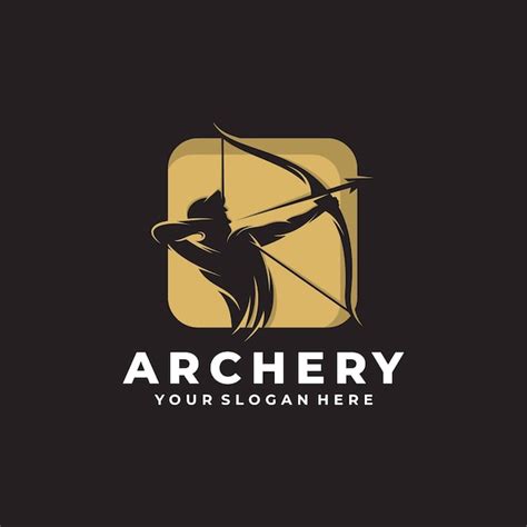 Premium Vector Archery Logo Template Design Vector