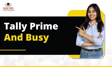 Tally Prime And Busy