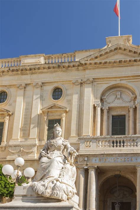 Statue Of Queen Victoria In Malta Stock Image Image Of Statue Malta