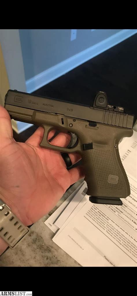 Armslist For Sale Glock 19 Gen4 Rmr