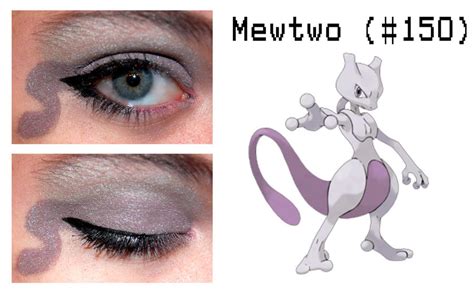 Pokemakeup 150 Mewtwo By Nazzara On Deviantart