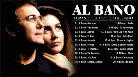 Le Pi Belle Canzoni Di Al Bano Romina Power Al Bano Romina Power